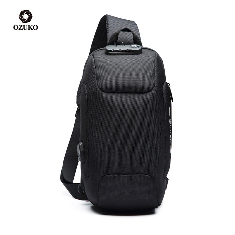 Classic Classy Men's Fashion Tactics Waterproof Men's Chest Bags