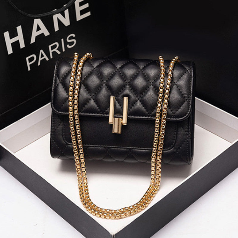 Glamorous Women's Genuine Leather Chain Stylish Shoulder Bags