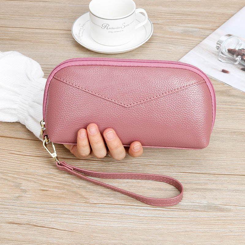 Women's Fashion Long Clutch Large Capacity Shell Handbags