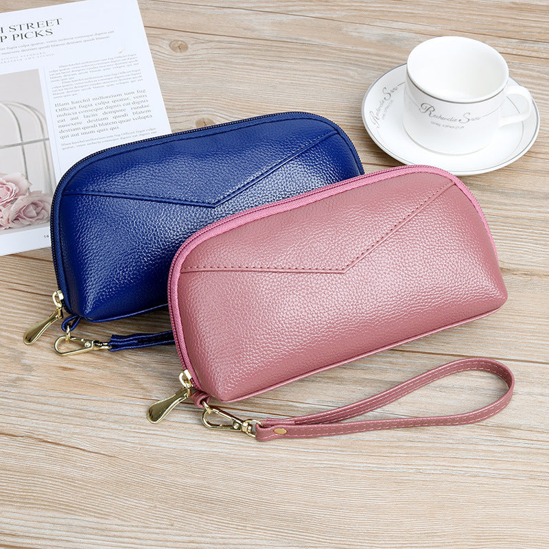 Women's Fashion Long Clutch Large Capacity Shell Handbags