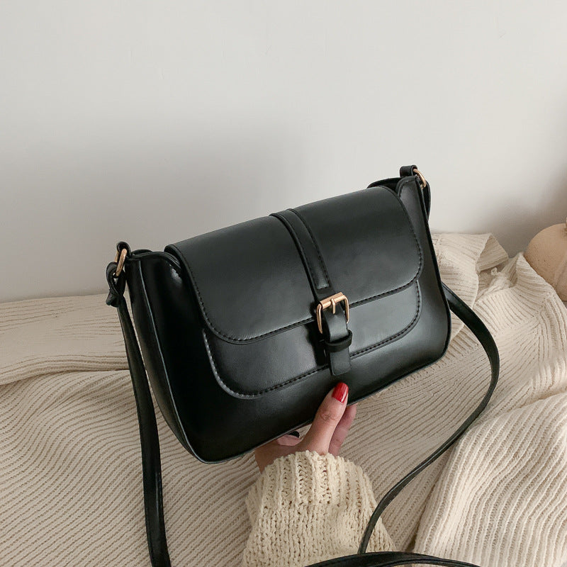 Women's Fashionable Korean Style Simple Texture Trendy Crossbody Bags