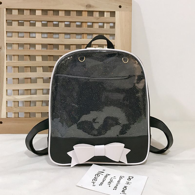 Women's Korean Style Fashion Bowknot Trend Simple Backpacks