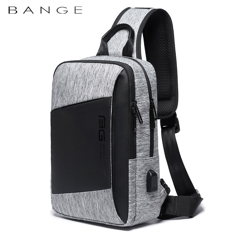 Men's Bange Fashion Technology Leisure Business Men's Chest Bags