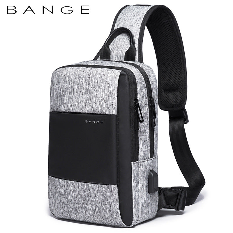 Durable Men's Bange Fashion Oxford Cloth Shoulder Bags