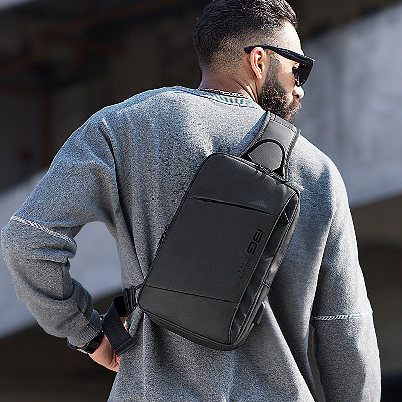 Men's Bange Fashion Technology Leisure Business Men's Chest Bags