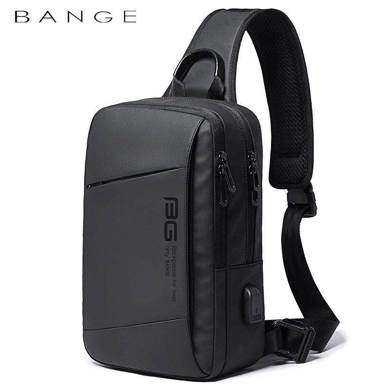Men's Bange Fashion Technology Leisure Business Men's Chest Bags