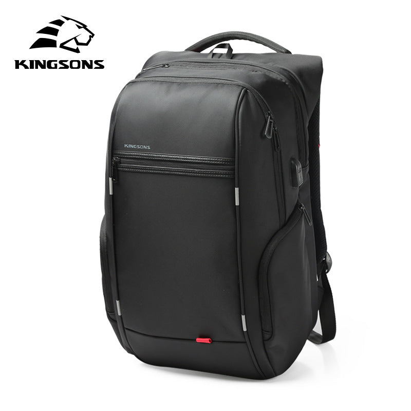 Men's Classic Simple National Fashion Rechargeable Backpacks