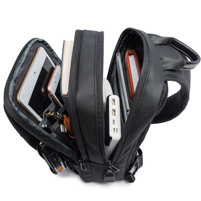 Durable Men's Bange Fashion Oxford Cloth Shoulder Bags