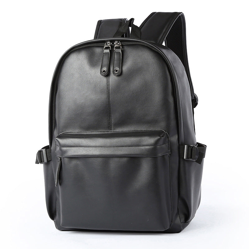 Men's New Fashion Trendy Green Leather Backpacks