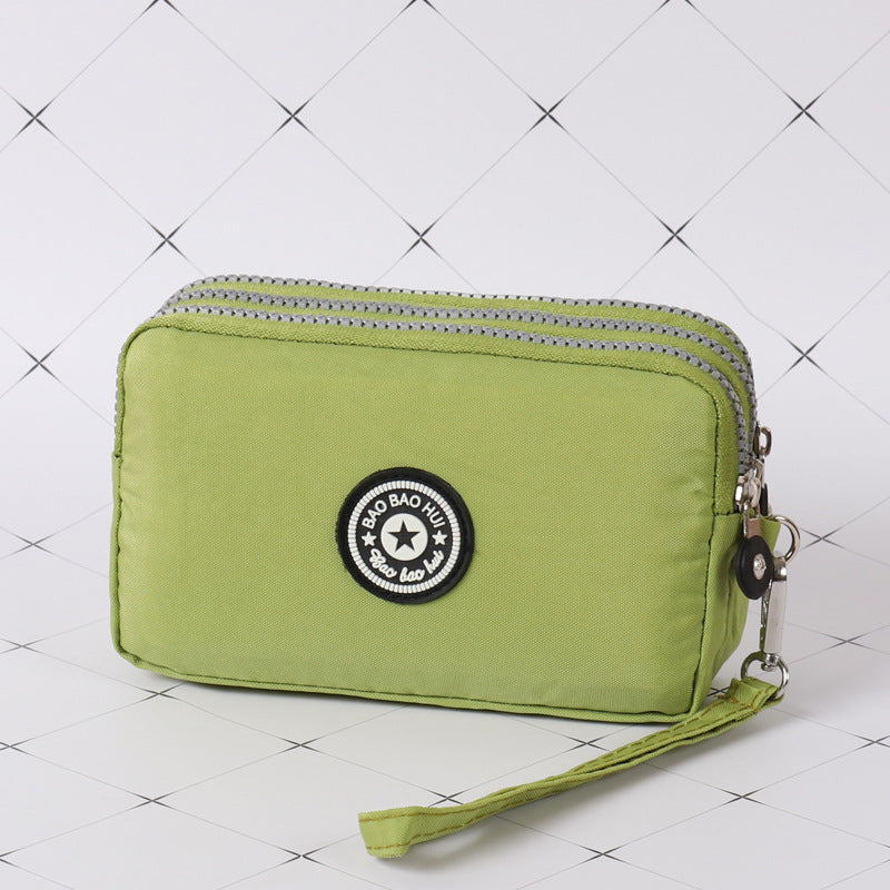 Casual Women's Long Clutch Korean Fabric Ladies Wallets