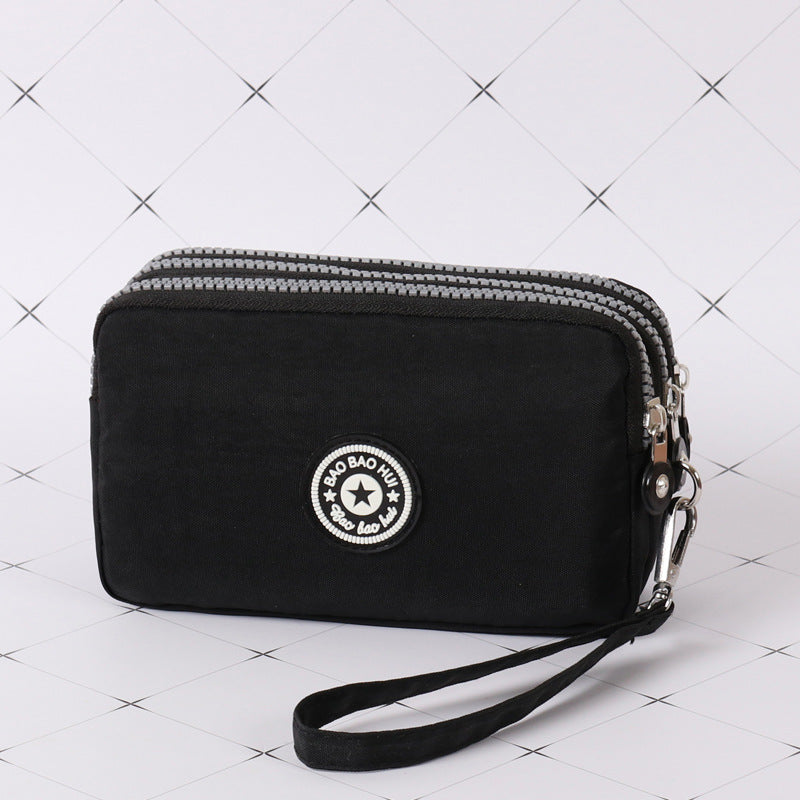 Casual Women's Long Clutch Korean Fabric Ladies Wallets