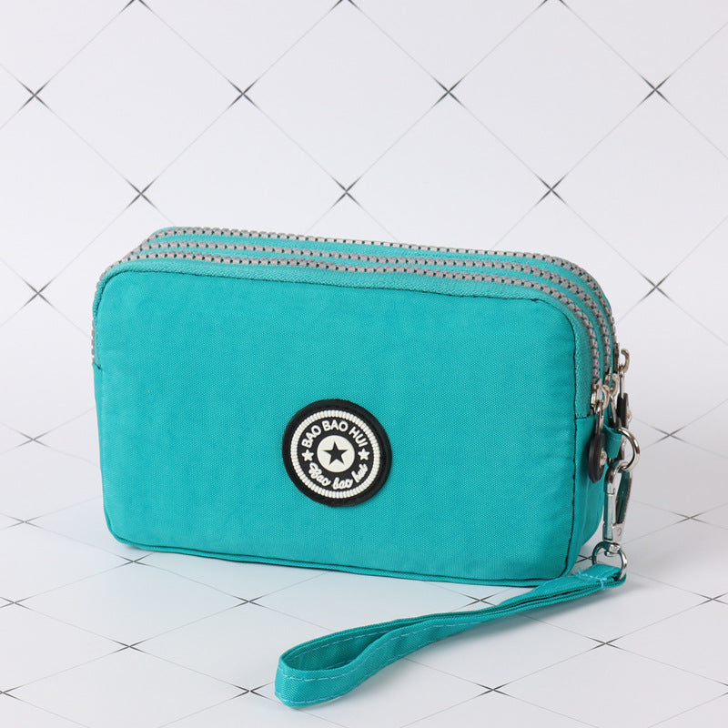 Casual Women's Long Clutch Korean Fabric Ladies Wallets