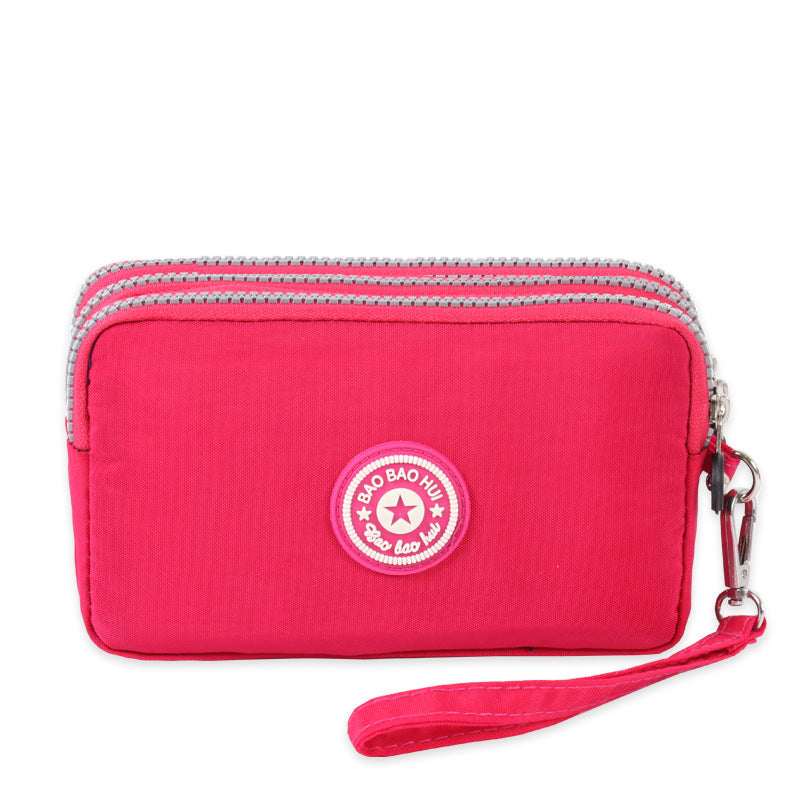 Casual Women's Long Clutch Korean Fabric Ladies Wallets