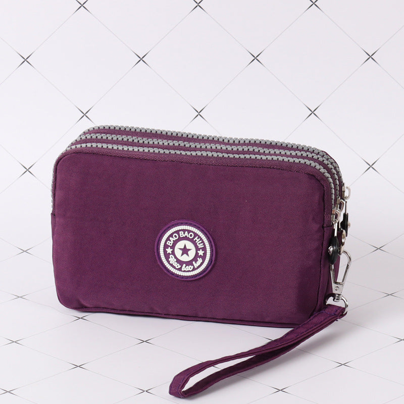 Casual Women's Long Clutch Korean Fabric Ladies Wallets