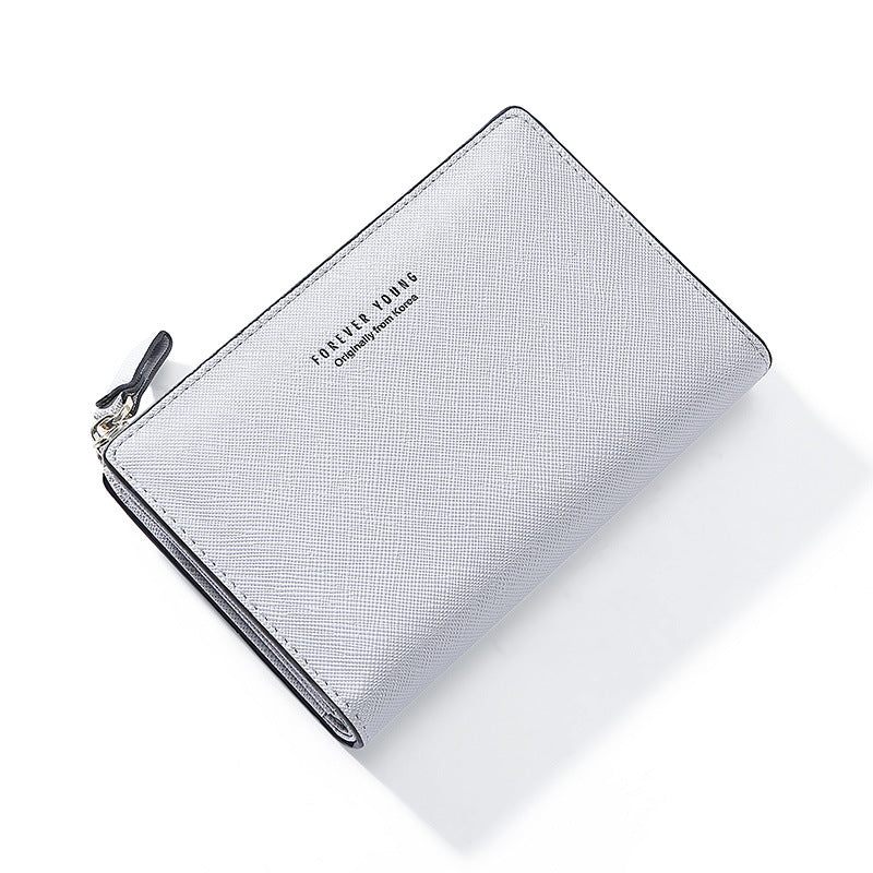 Women's Trendy Short Premium Two Fold Card Holder