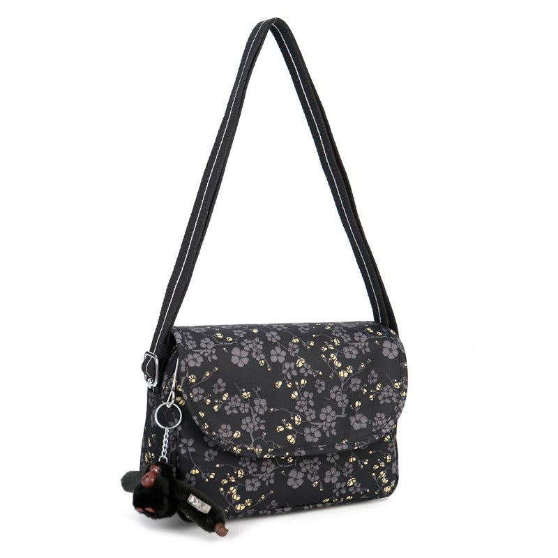 Women's Stylish Recruit Monkey Nylon Cloth Shoulder Bags