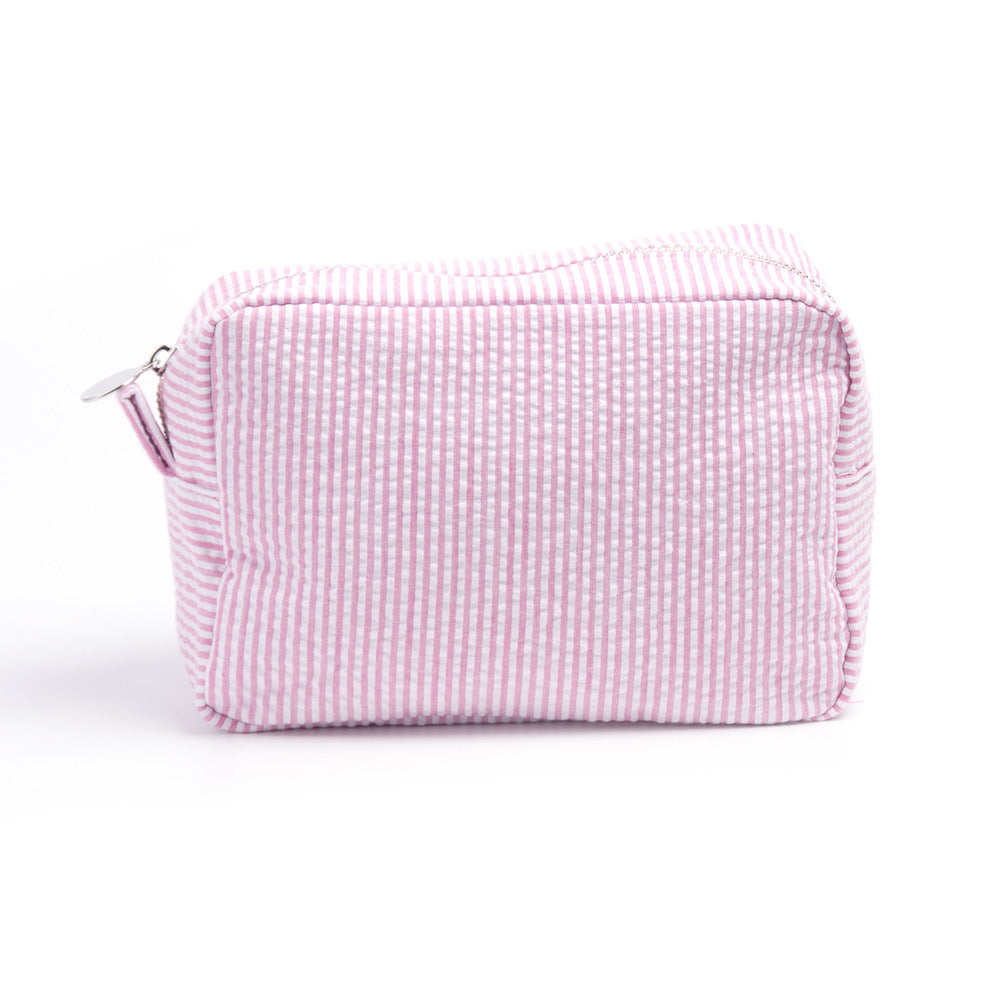 Seersucker Clutch Indian Mississippi Popular Toiletries Cosmetic Bags