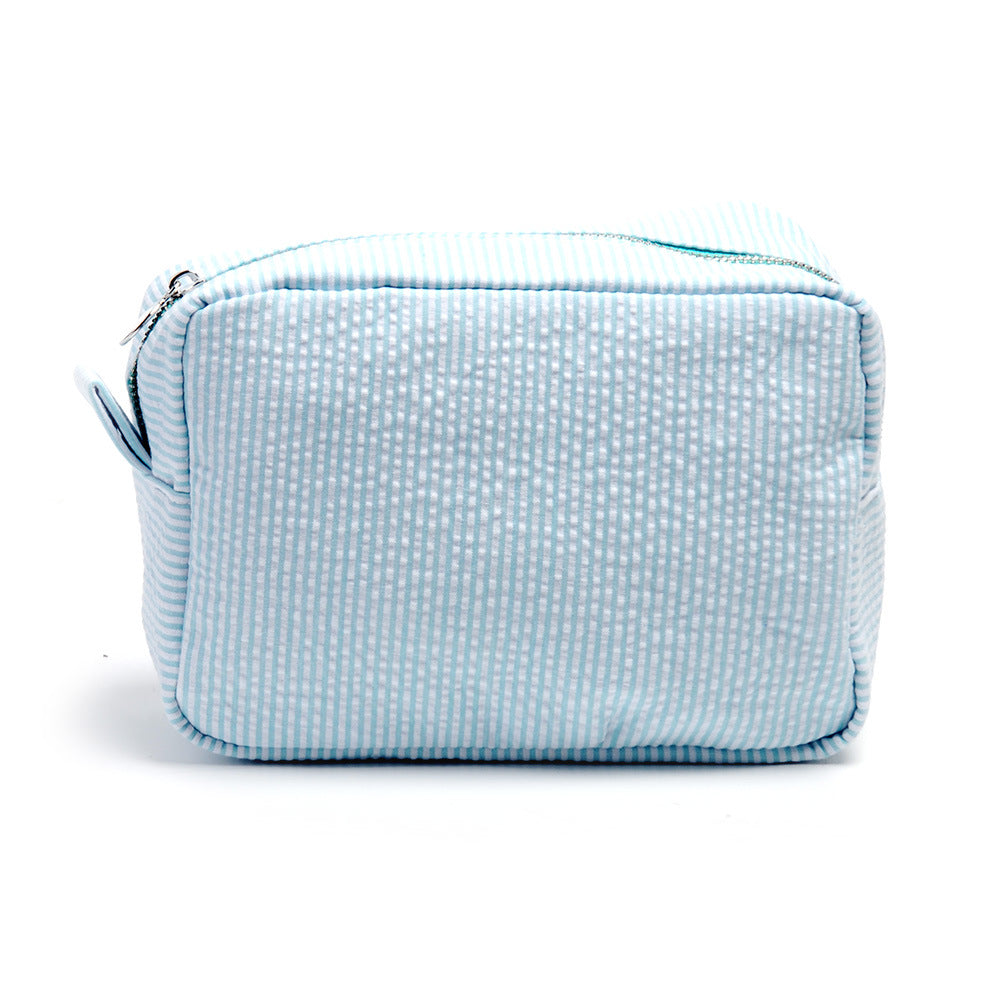 Seersucker Clutch Indian Mississippi Popular Toiletries Cosmetic Bags