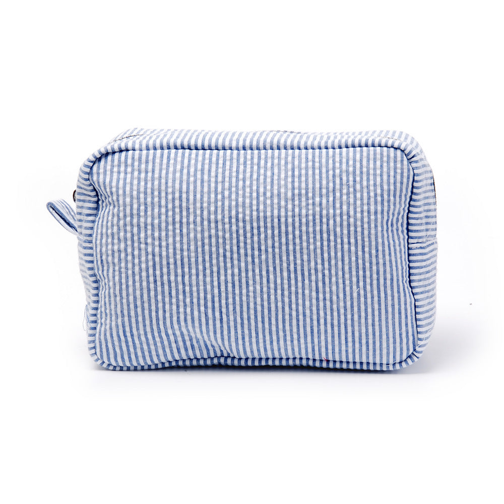 Seersucker Clutch Indian Mississippi Popular Toiletries Cosmetic Bags