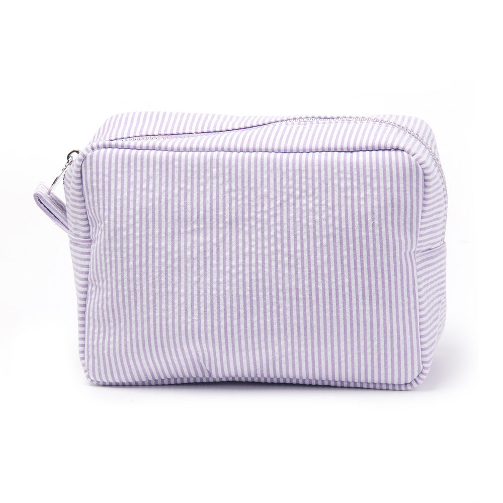 Seersucker Clutch Indian Mississippi Popular Toiletries Cosmetic Bags