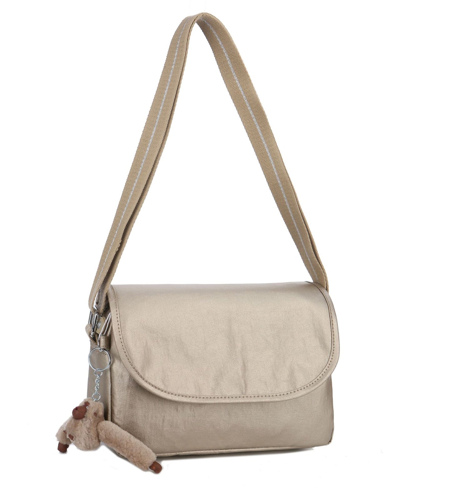 Women's Stylish Recruit Monkey Nylon Cloth Shoulder Bags