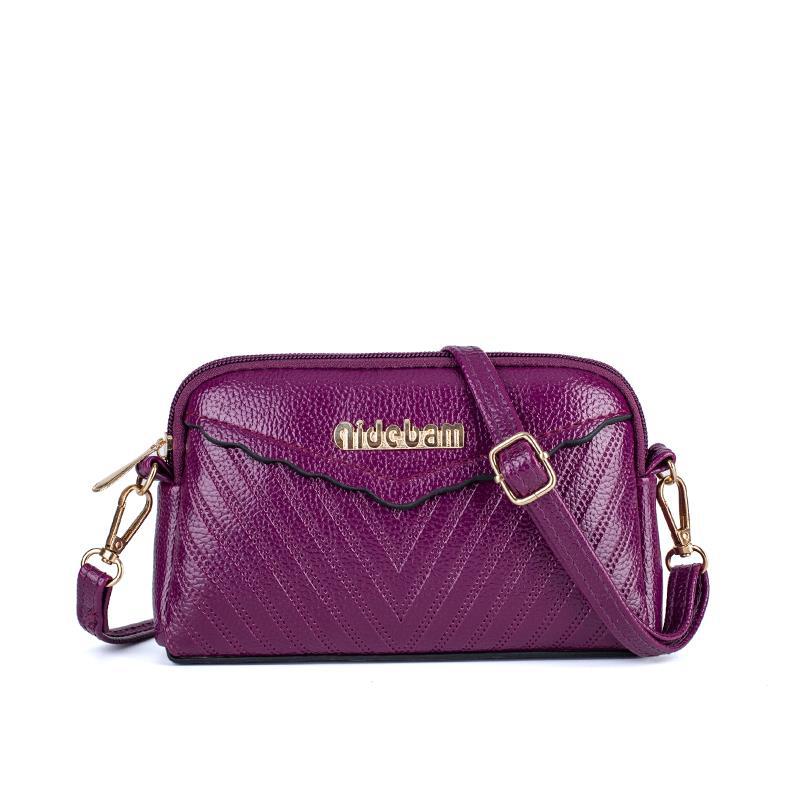 Women's Retro Temperament Leisure Mobile Fashion Stitching Phone Bags