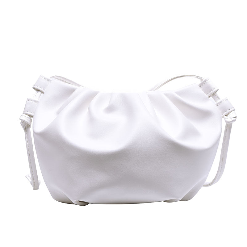 Women's Pleated Versatile Korean Style Trendy Shoulder Bags