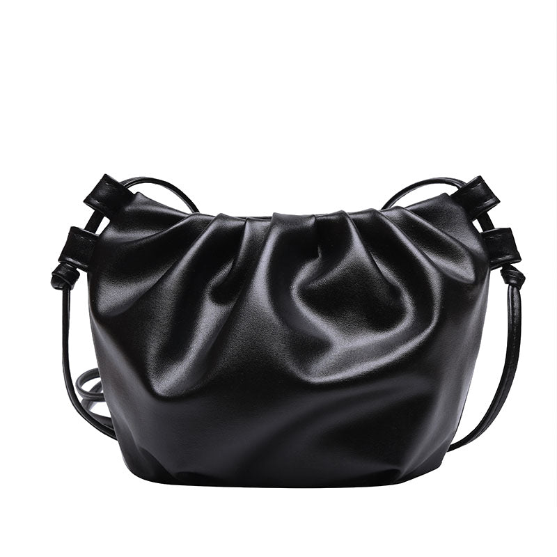 Women's Pleated Versatile Korean Style Trendy Shoulder Bags