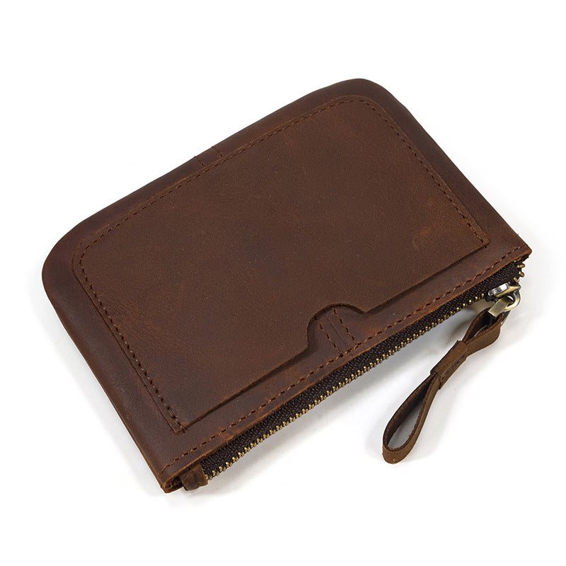 Women's & Men's & Horse Leather Genuine First Layer Ladies Wallets