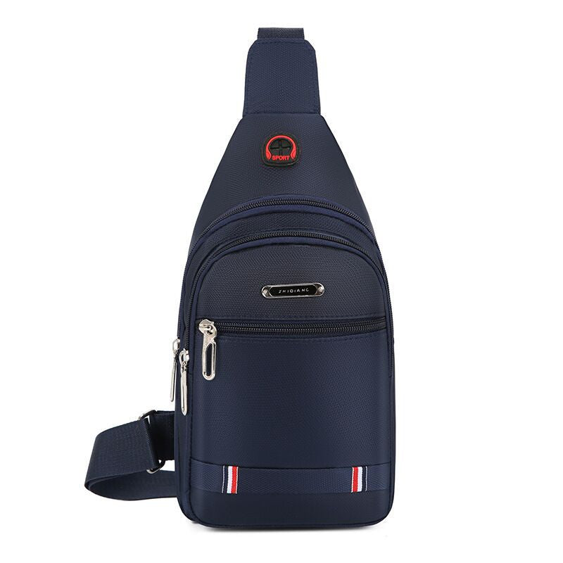 Charming Men's Fashion Polyester Trendy Leisure Men's Chest Bags