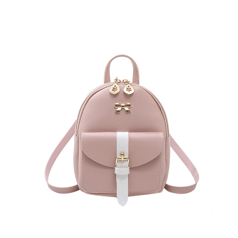 Fashion Women's Unique Cool Portable Bow Backpacks