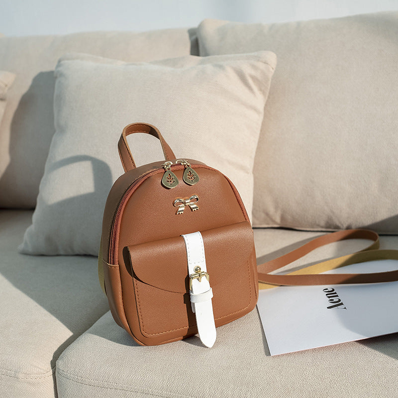 Fashion Women's Unique Cool Portable Bow Backpacks