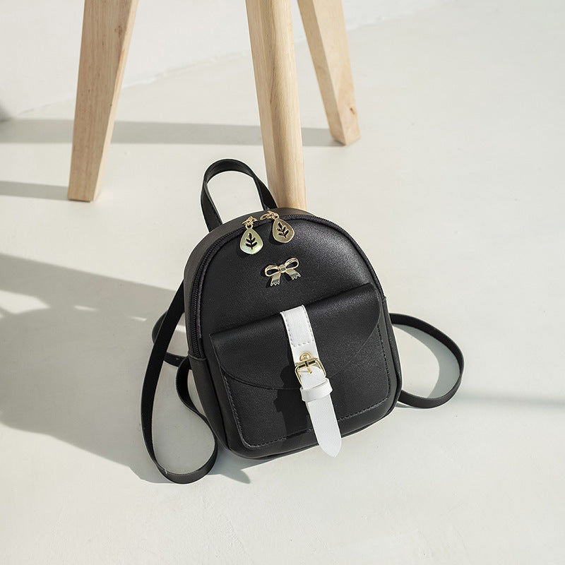 Fashion Women's Unique Cool Portable Bow Backpacks