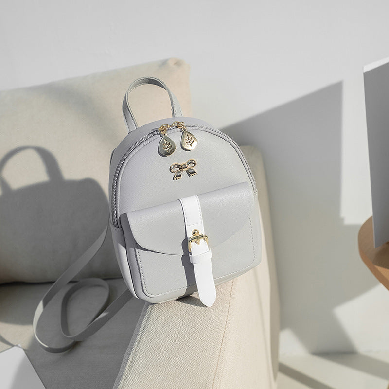 Fashion Women's Unique Cool Portable Bow Backpacks