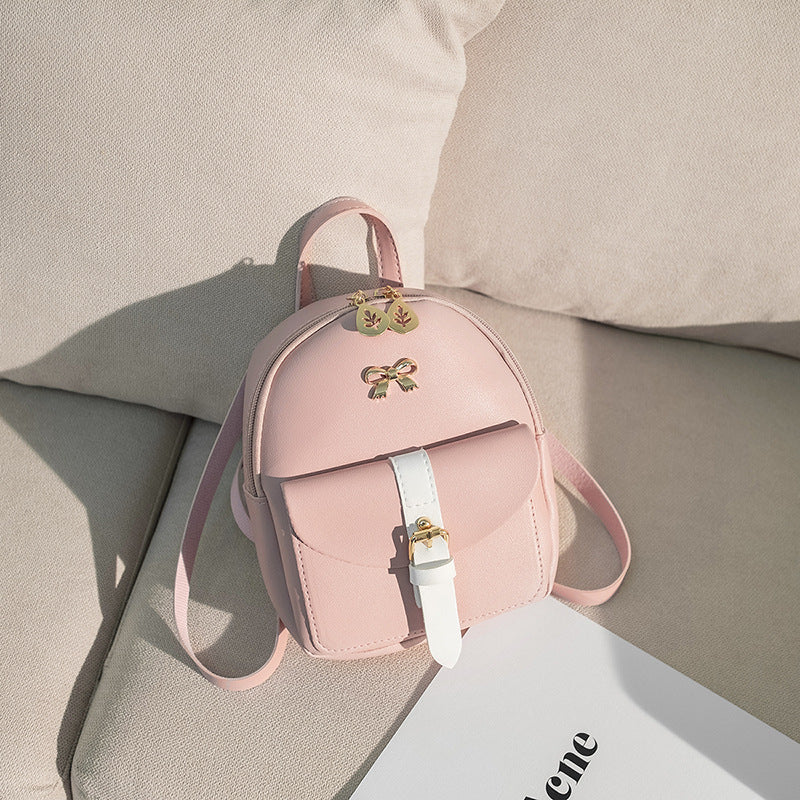 Fashion Women's Unique Cool Portable Bow Backpacks