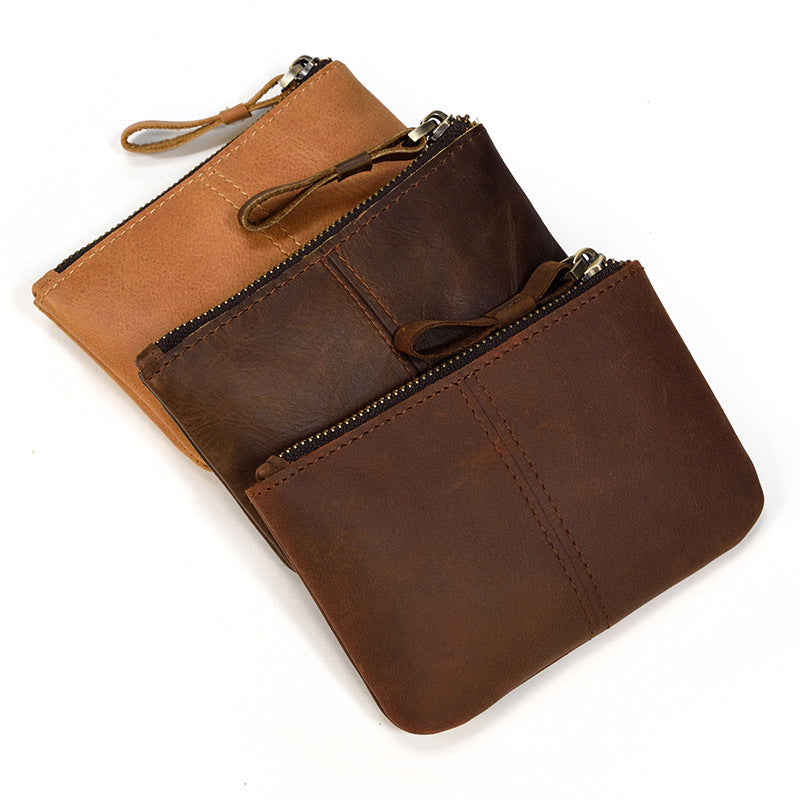 Women's & Men's & Horse Leather Genuine First Layer Ladies Wallets