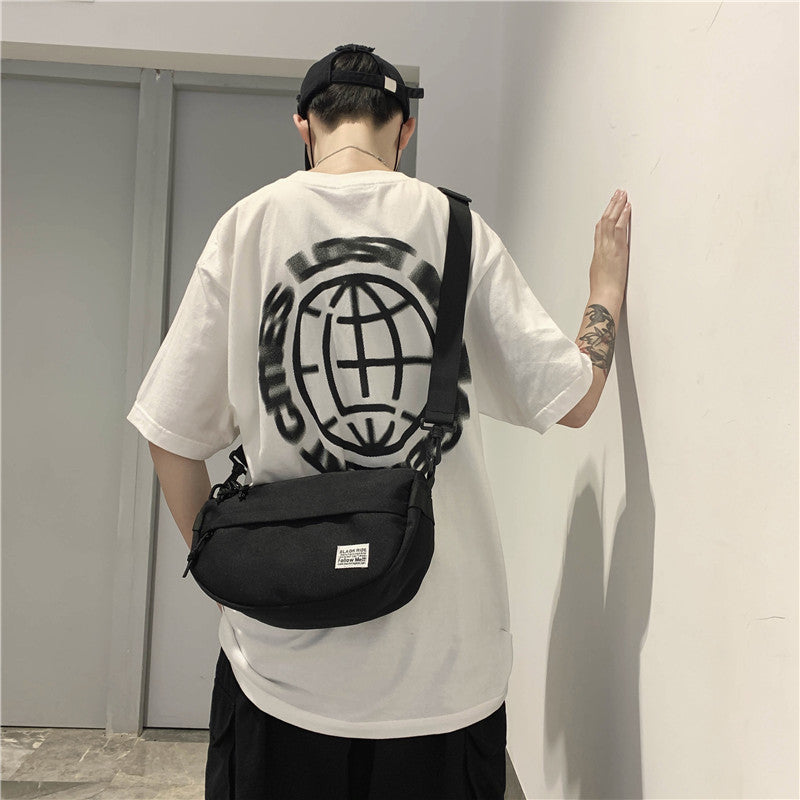 Women's & Men's Simple Mori Style Men's Chest Bags