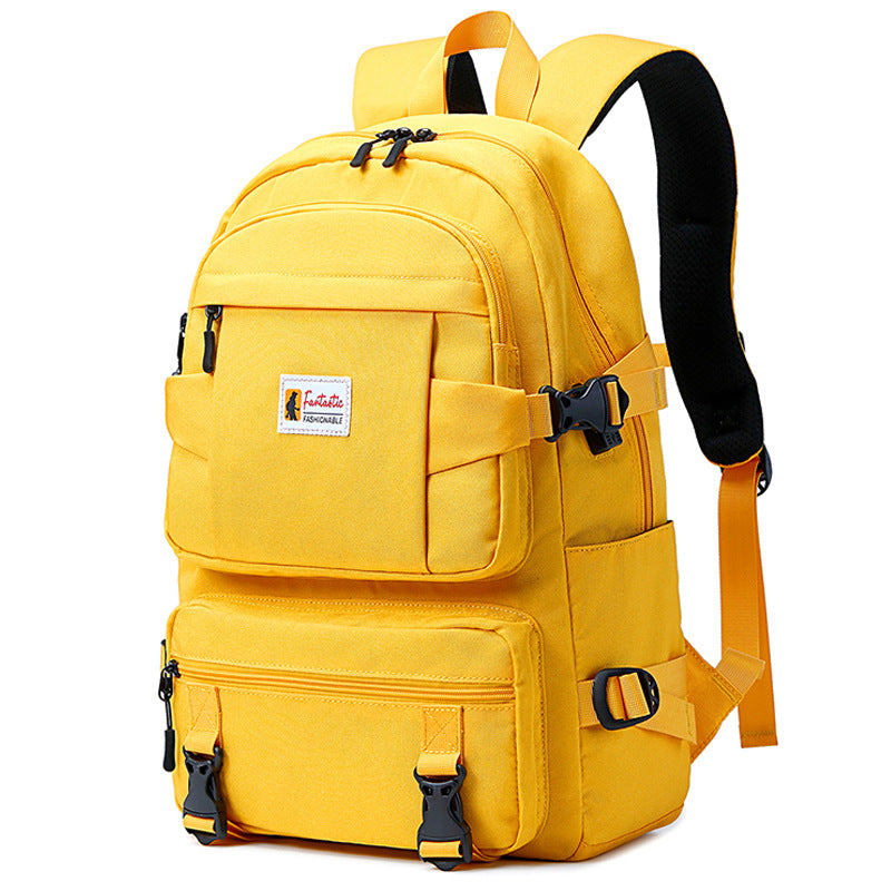 Women's Street Fashion Large Capacity Couple Waterproof Backpacks