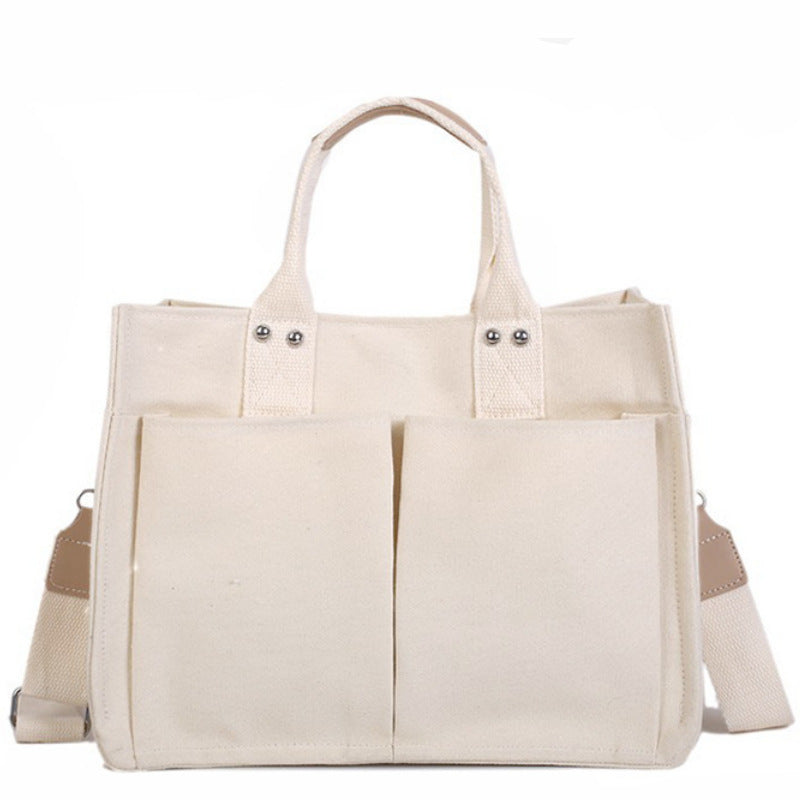 Women's Large Capacity Canvas Portable Fashion Crossbody Bags