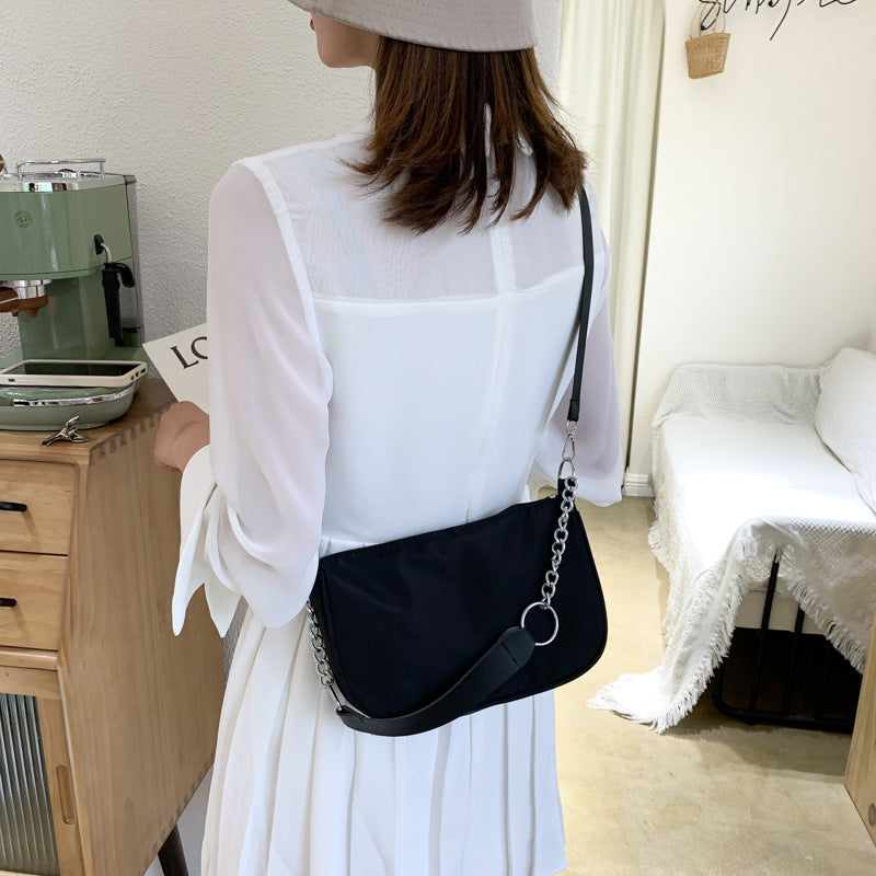 Women's Design Summer Nylon Underarm High-grade Chain Crossbody Bags