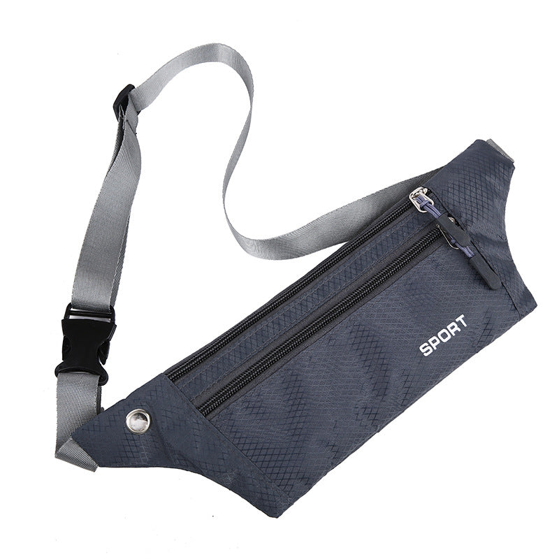 Fashion Running Leisure Invisible Sport Plaid Bags