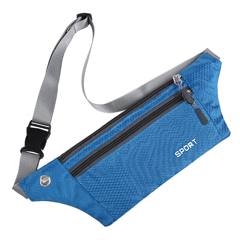 Fashion Running Leisure Invisible Sport Plaid Bags