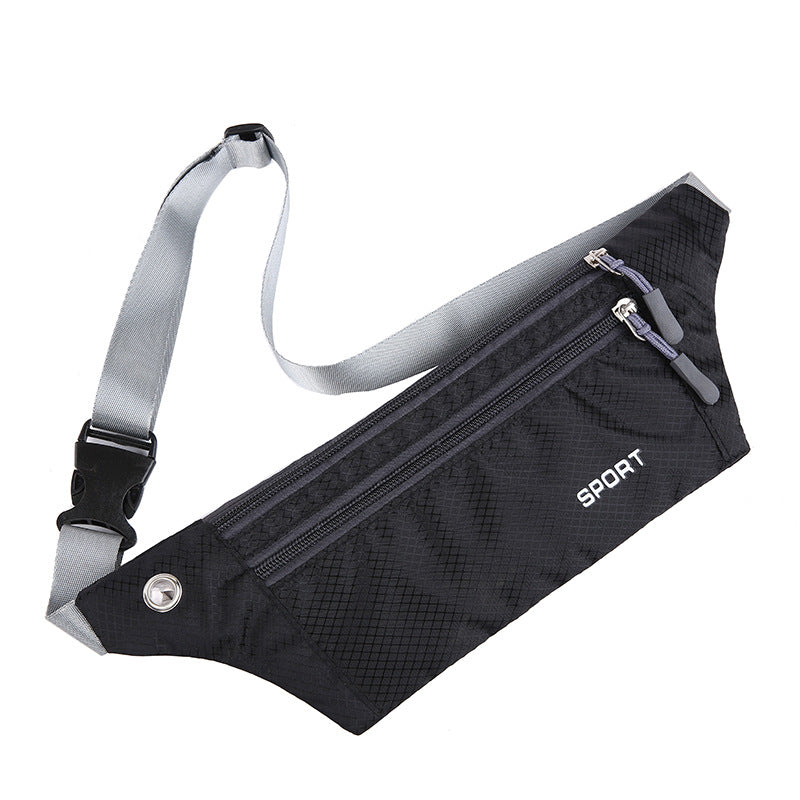 Fashion Running Leisure Invisible Sport Plaid Bags