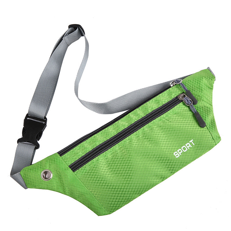 Fashion Running Leisure Invisible Sport Plaid Bags