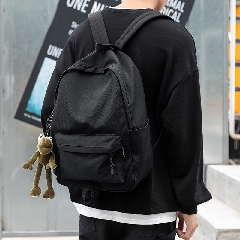 Men's Fashion Trend Junior High College Style Backpacks