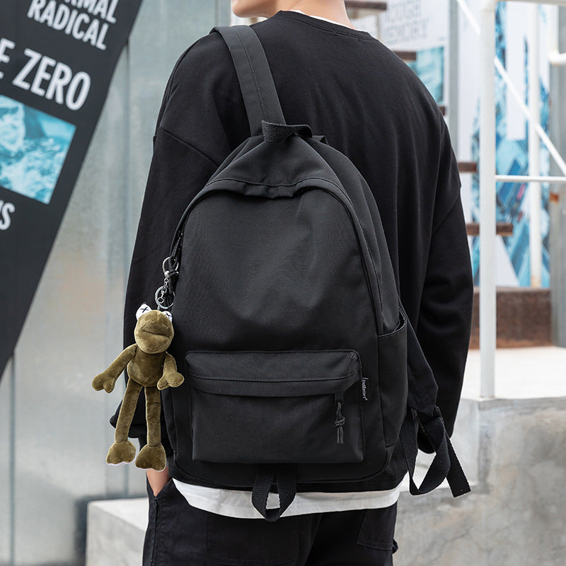 Men's Fashion Trend Junior High College Style Backpacks