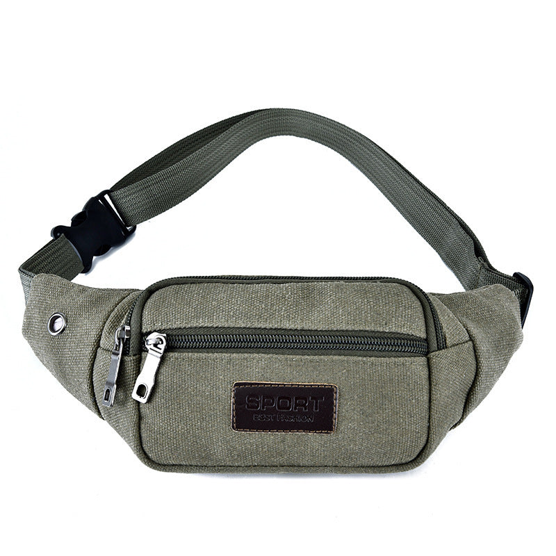 Women's & Men's & For Canvas Inch Mobile Running Leisure Men's Waist Packs