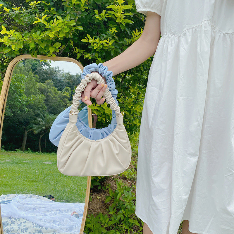 Women's Cloud Baguette Niche Texture Korean Style Shoulder Bags