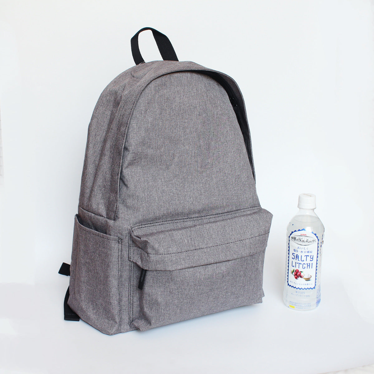 Men's Color Simple Style Schoolgirl Large Printing Backpacks