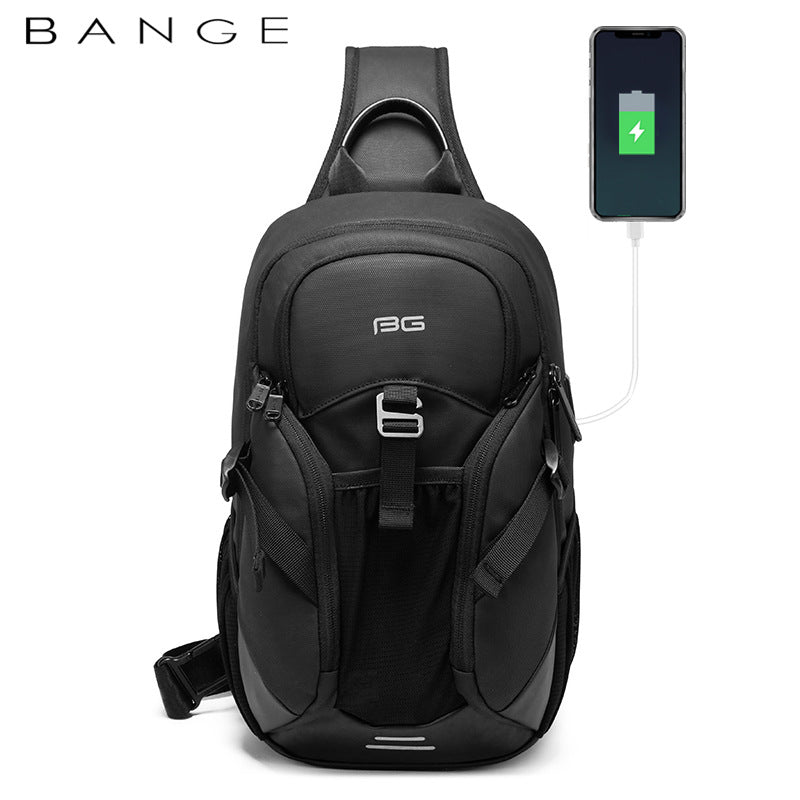 Men's Bange Summer Fashion Trend Atmosphere Business Men's Chest Bags